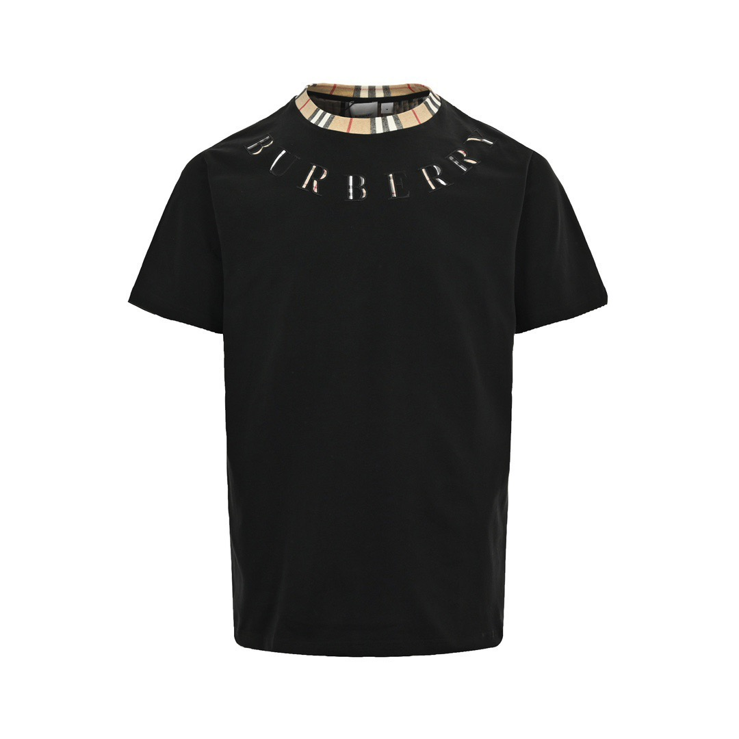 Burberry Casual Short-Sleeve T-Shirt – White or Black
