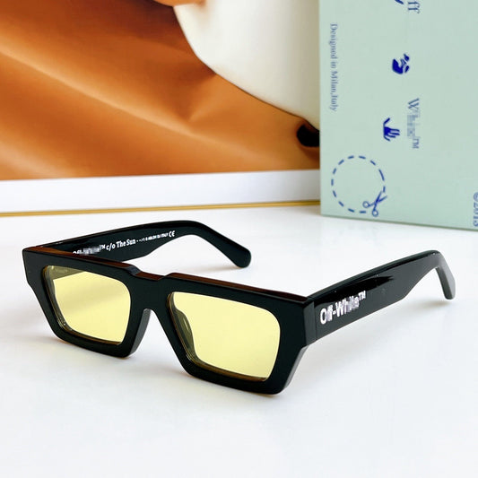 OFF-Whlte Arrow logo sunglasses #018