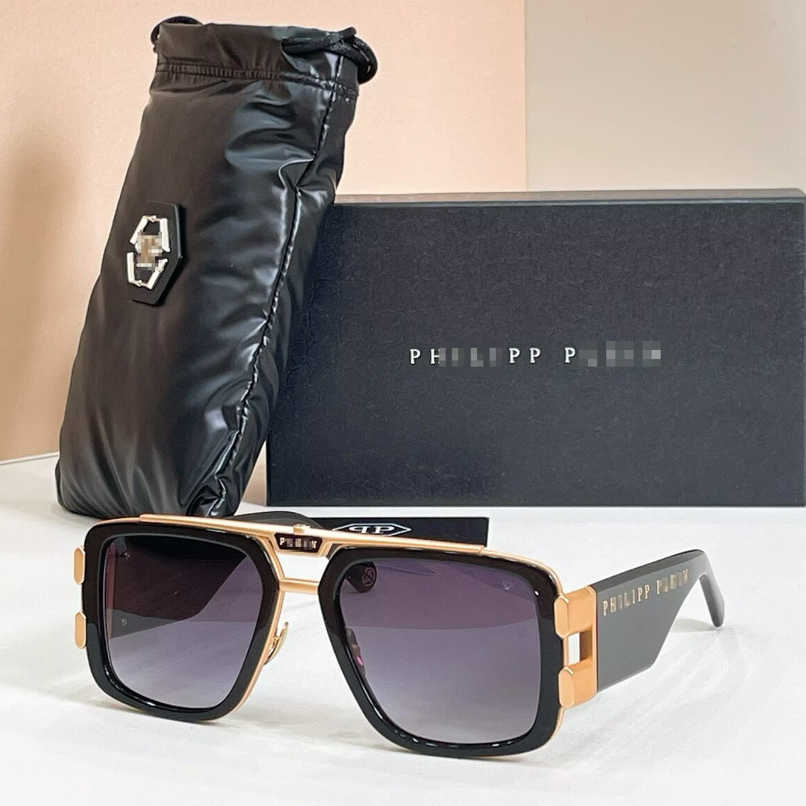 PP Letter logo sunglasses#39