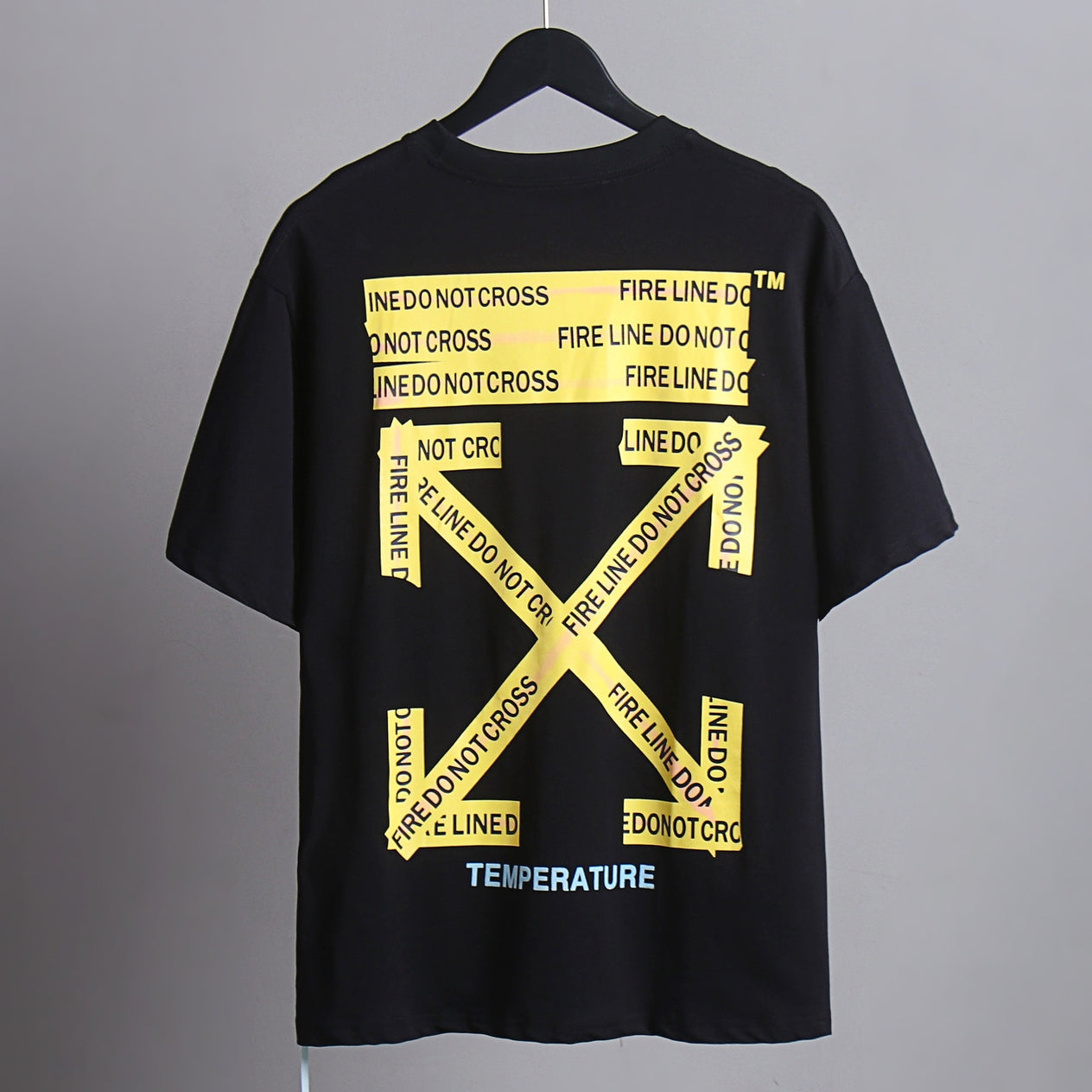OFF-Whlte Arrow logo print T-shirt#87