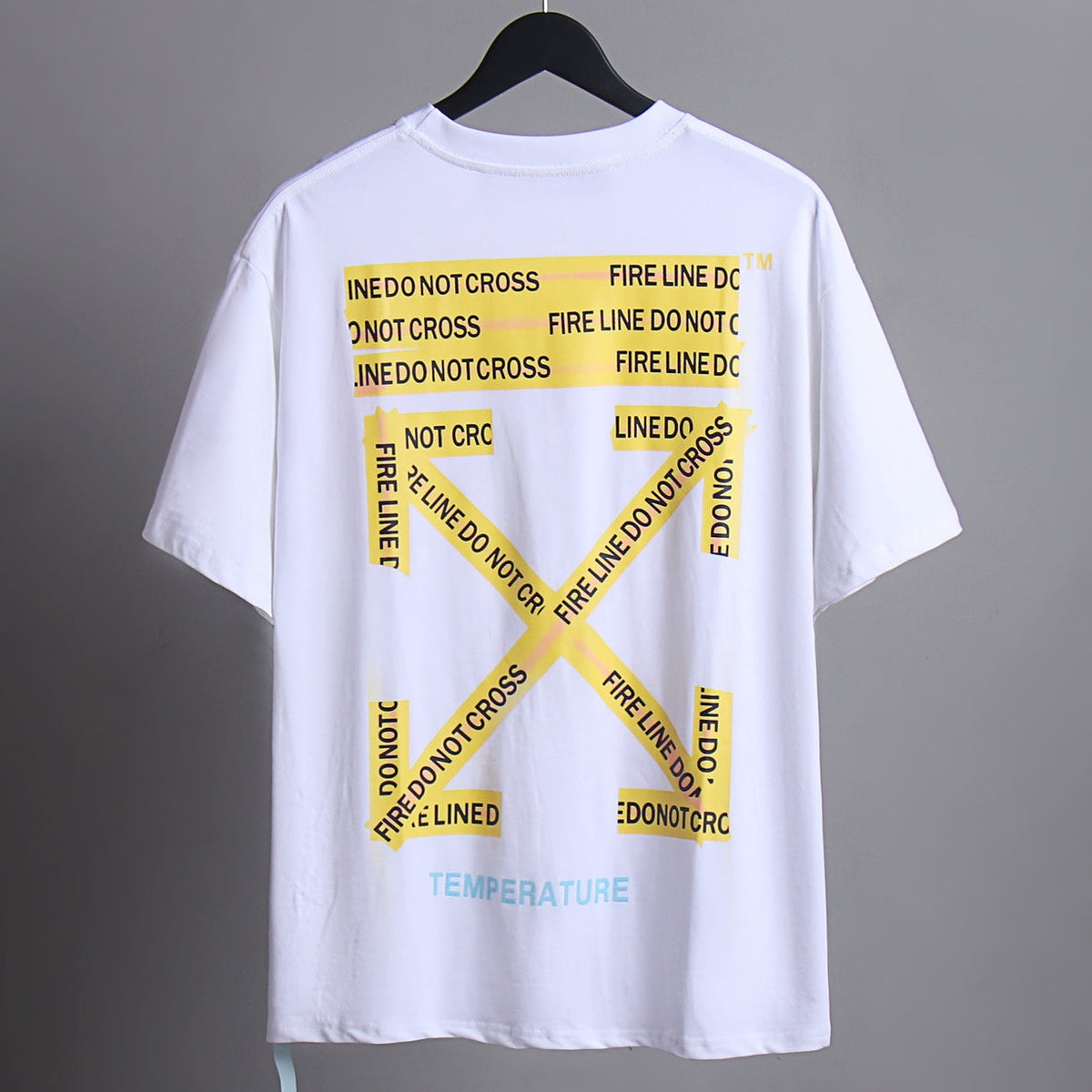 OFF-Whlte Arrow logo print T-shirt#87