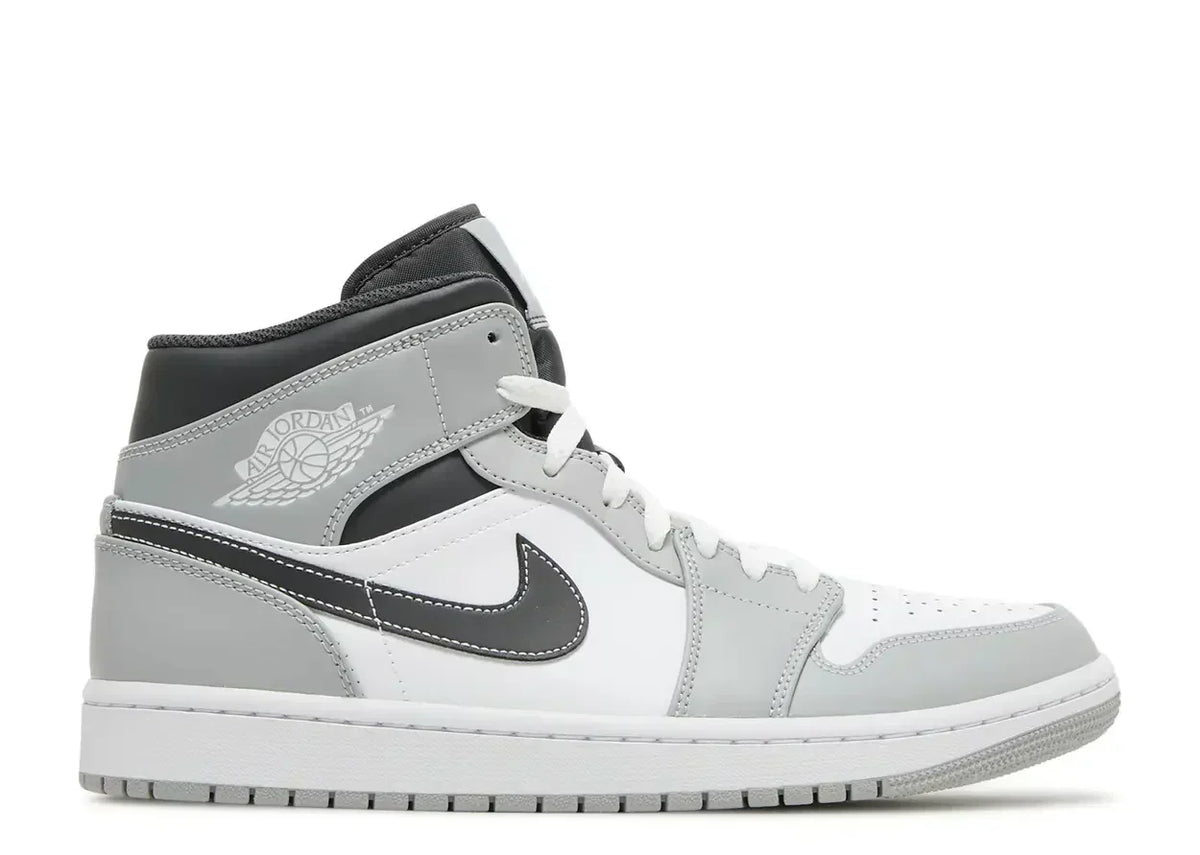 Air Jordan 1 Mid Light Smoke Grey - Light Smoke Grey