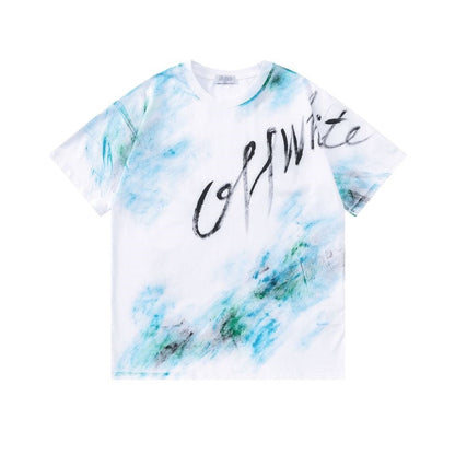 OFF-Whlte Arrow logo print T-shirt #93