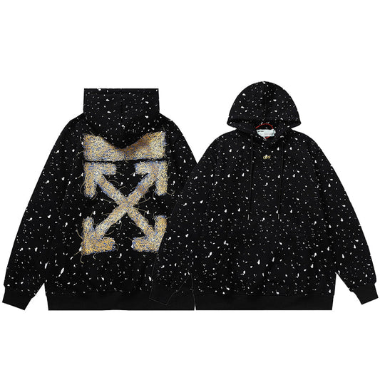 OFF-Whlte Arrow logo sports sweatshirt#1002