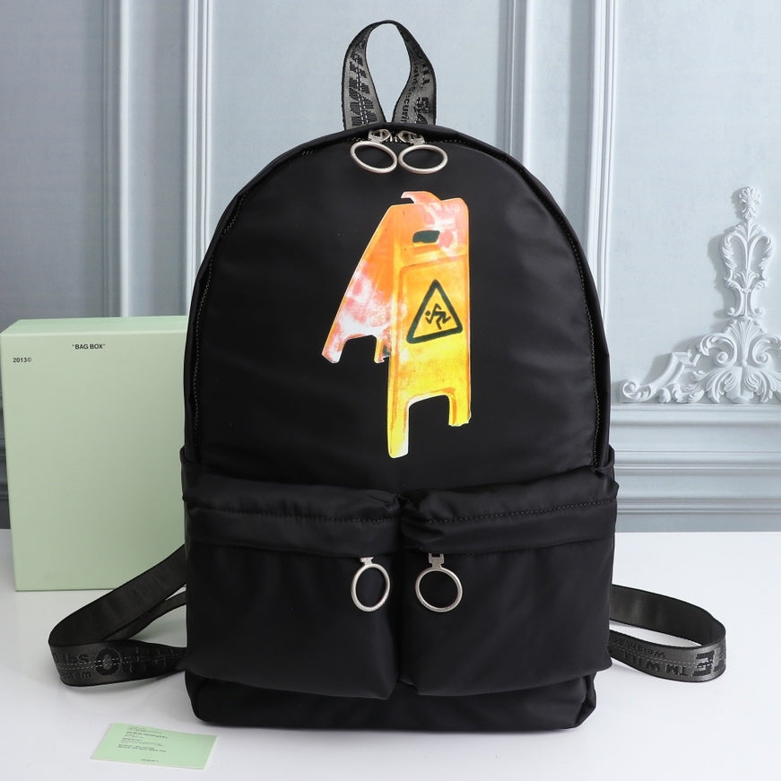 OFF-Whlte Thumb Graffiti Rucksack #4