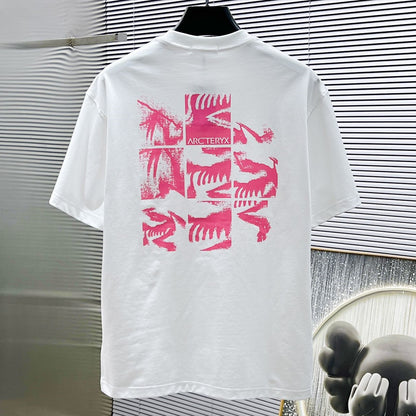Arctaryx Rainbow Graphic Oversized Cotton T-Shirt