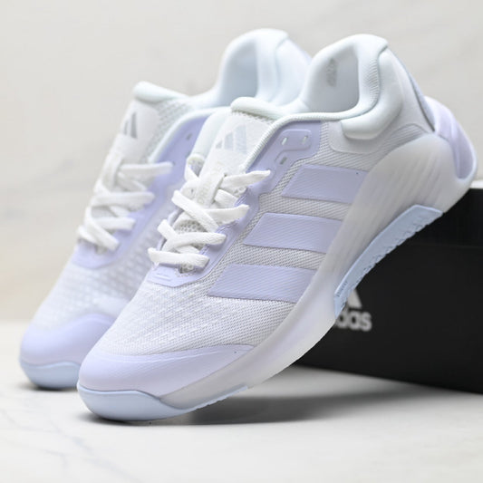 Adidas Men's All White Tennis Training Shoes