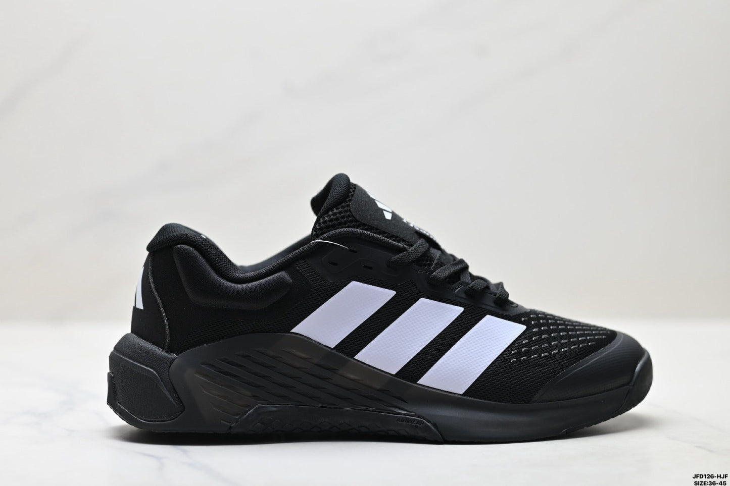Adidas leichte schwarze Trainingssneaker