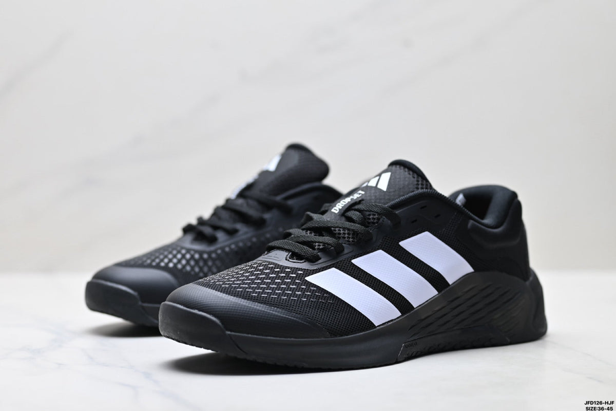 Adidas leichte schwarze Trainingssneaker