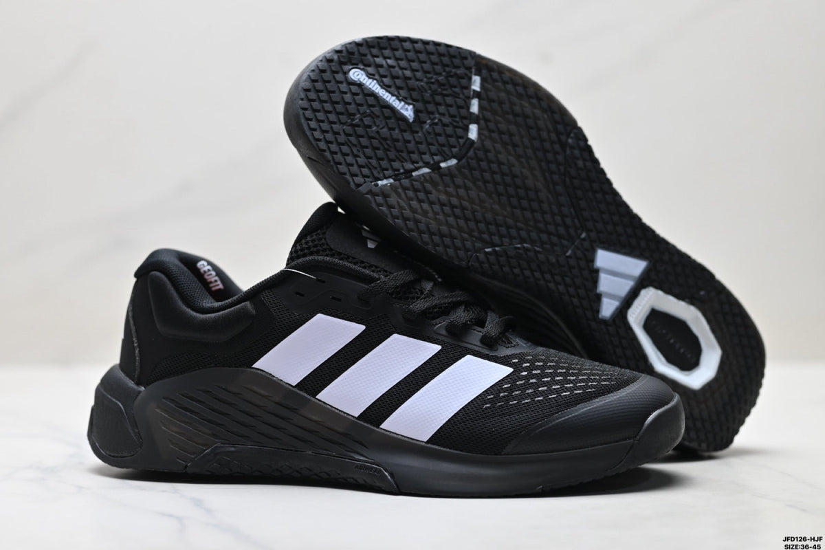 Adidas leichte schwarze Trainingssneaker