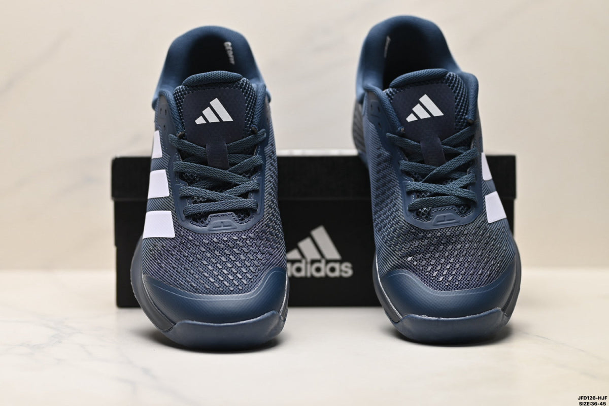 Adidas Navy Tennis Shoes for Men – Breathable Court Sneakers