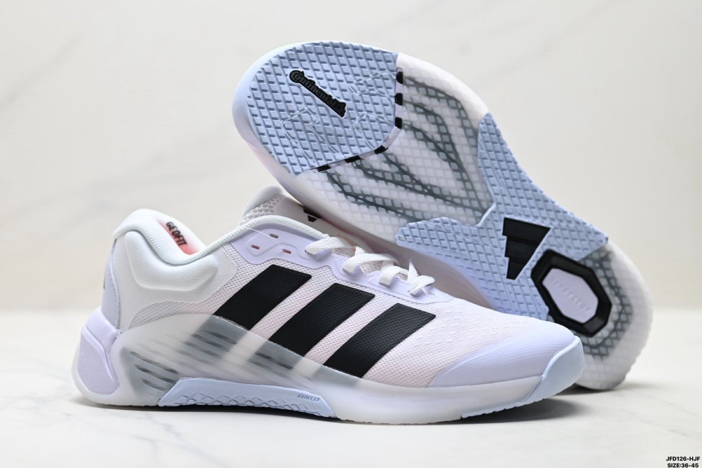 Adidas Leichte weiße Sportschuhe