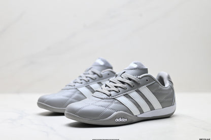 Adidas Herren Indoor-Trainingsschuhe Grau Weiß
