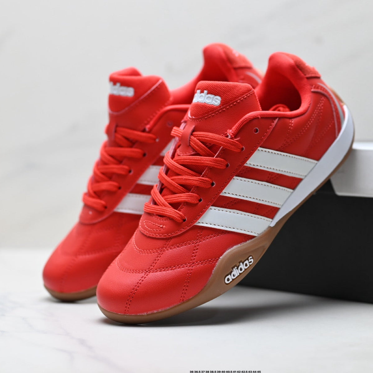 Adidas Men's Red White Indoor Training Shoes
