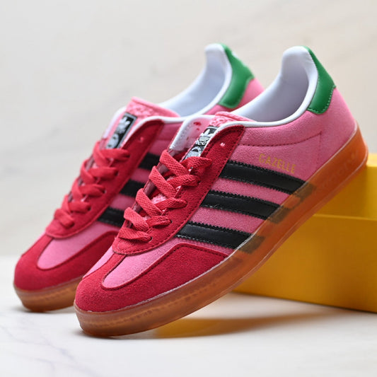 Adidas Originals Gazelle Pink Black Gum Sneakers