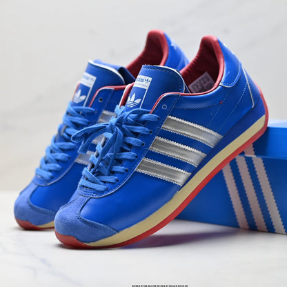 Adidas Porsche Design Blue Silver Racing Sneakers – Retro Motorsport Shoes