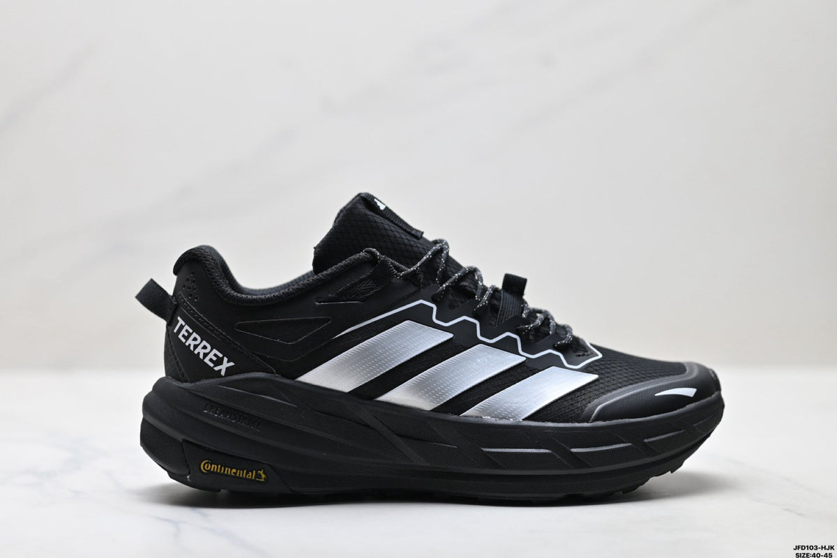 Adidas Wasserdichte Trailrunning-Schuhe – Schwarz-weiße Outdoor-Sneaker