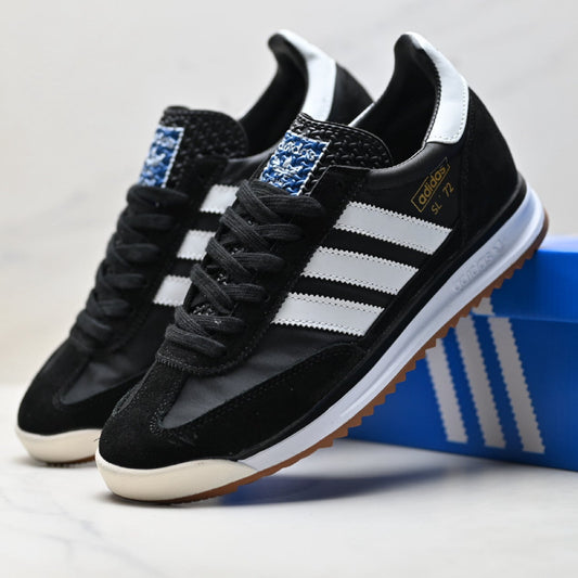 Adidas SL 72 Black Retro Sneakers