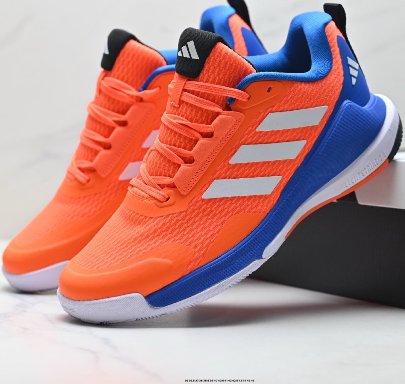 Adidas Lightstrike 2.0 Training Shoes - Orange/Blue