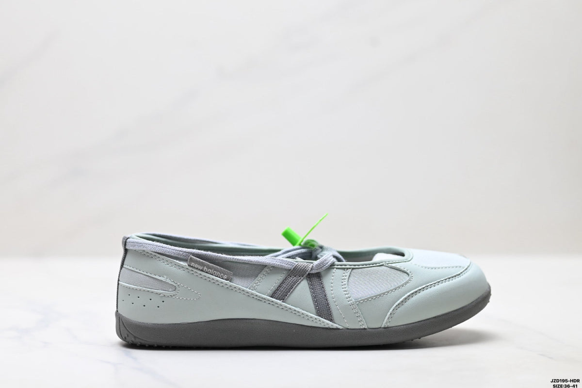 New Balance Flat Breeze Mary Jane Schuhe - Hellgrau