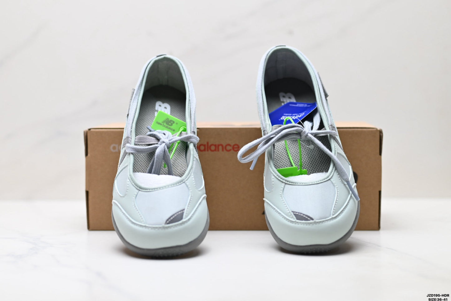 New Balance Flat Breeze Mary Jane Schuhe - Hellgrau