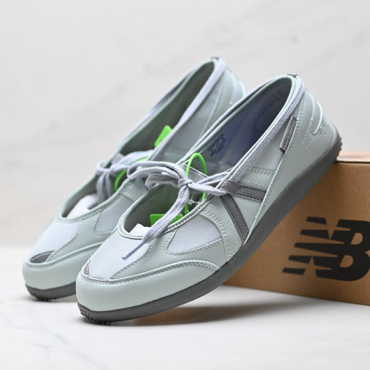 New Balance Flat Breeze Mary Jane Shoes - Light Grey