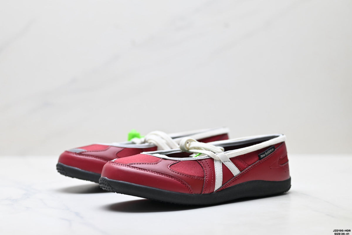New Balance Flat Breeze Mary Jane Schuhe - Bordeaux