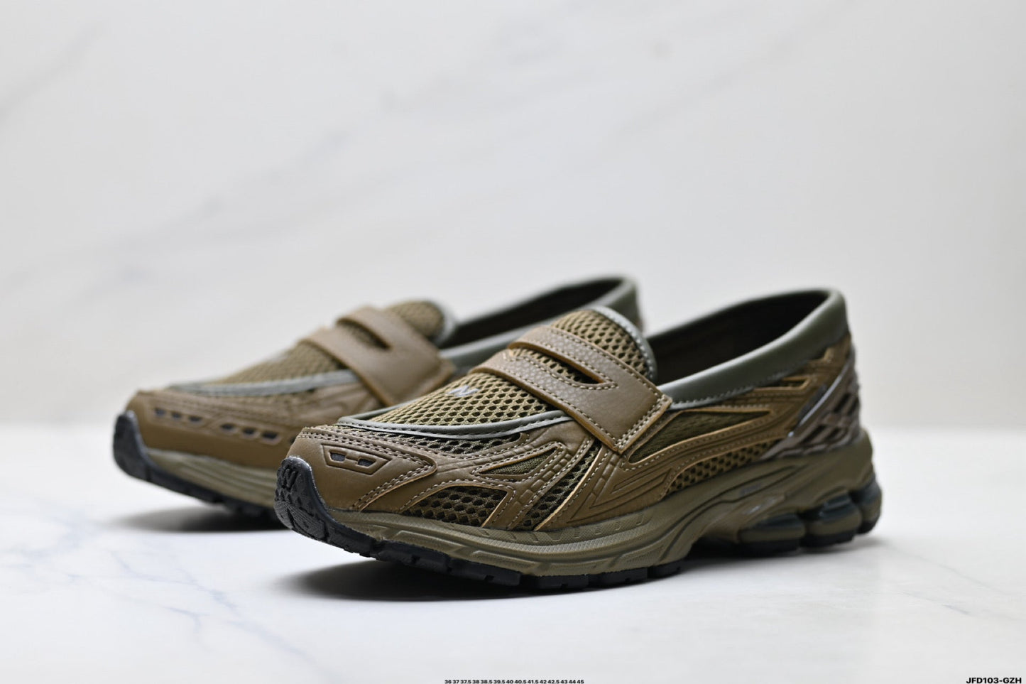 New Balance 1906L Loafers – Olivgrün