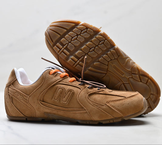 Miu Miu x New Balance 530 SL Retro Sneakers – Caramel Brown