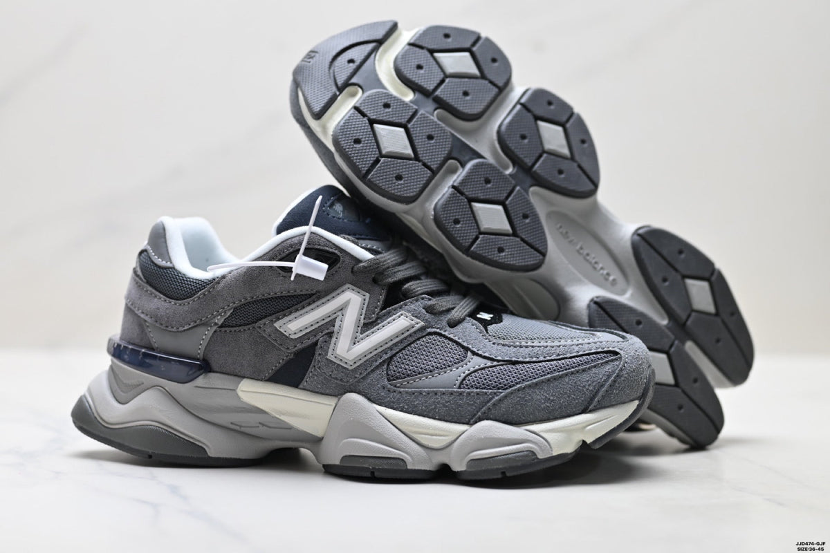 New Balance 9060 Retro Lifestyle Sneakers – Grey