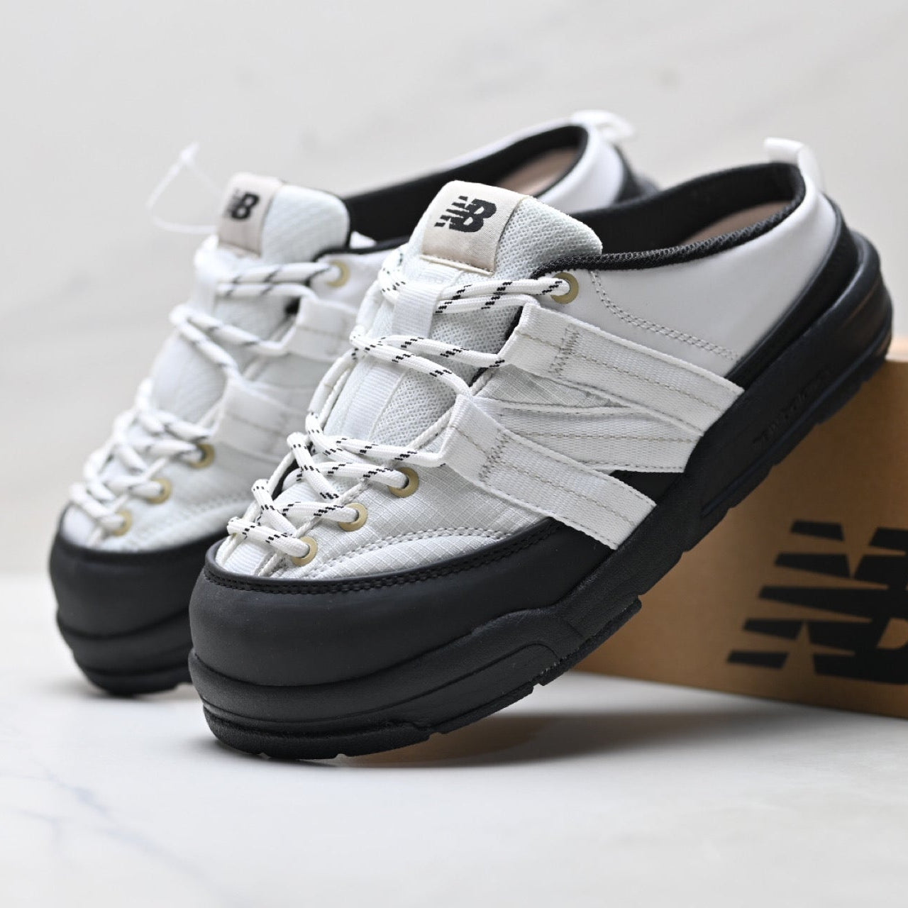 New Balance Outdoor Mule Clogs – Black White