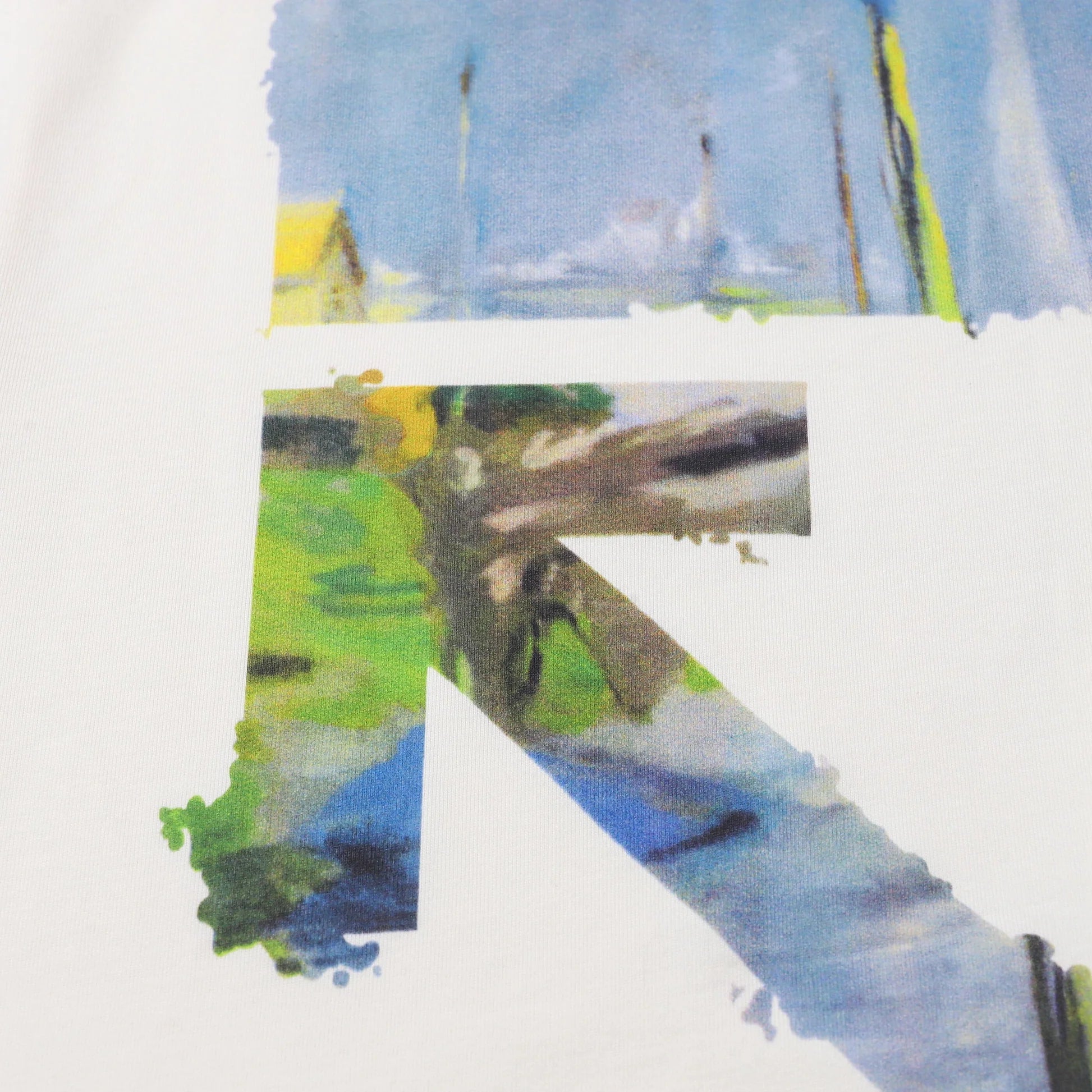 OFF-Whlte Arrow logo print T-shirt