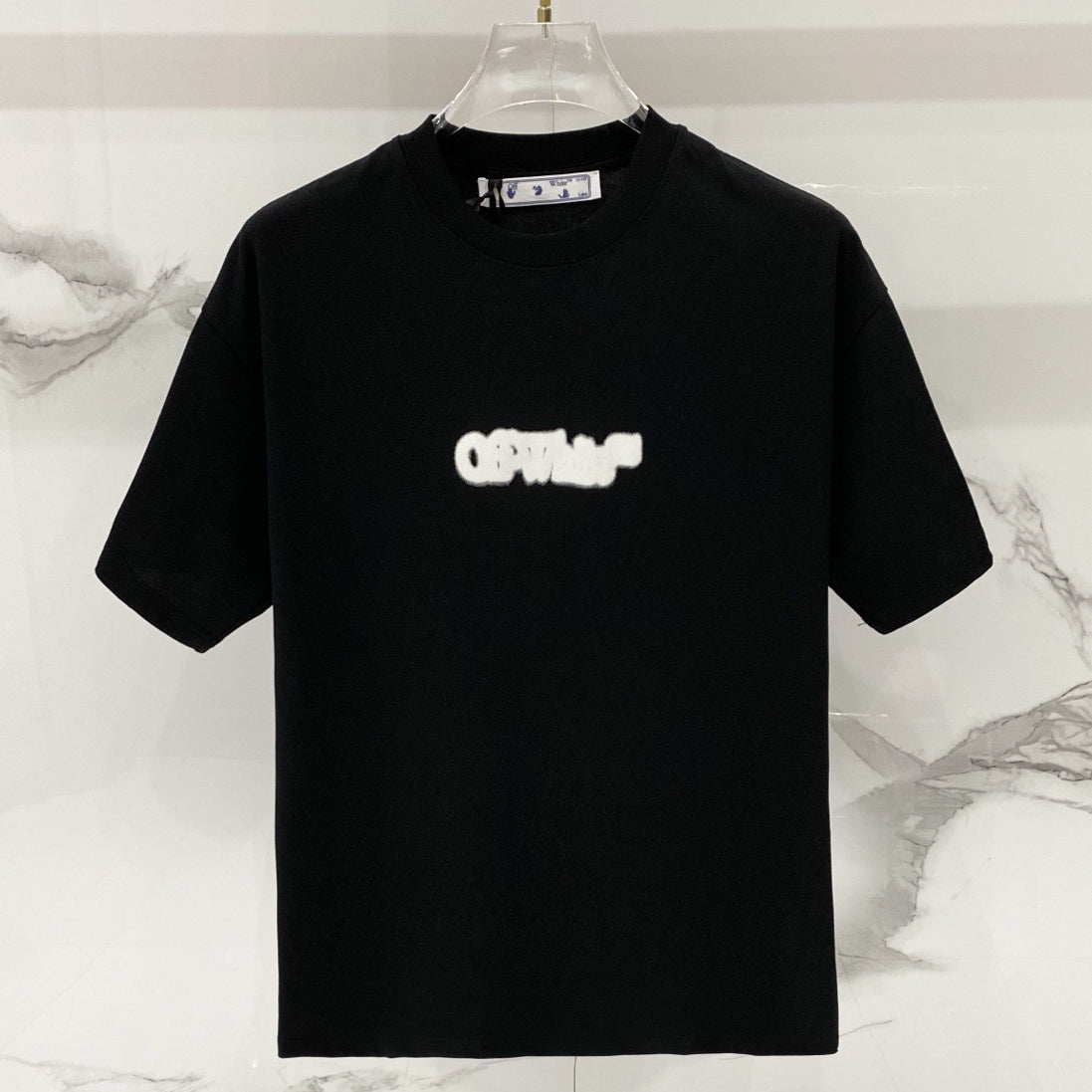 OFF-Whlte Arrow logo print T-shirt#92