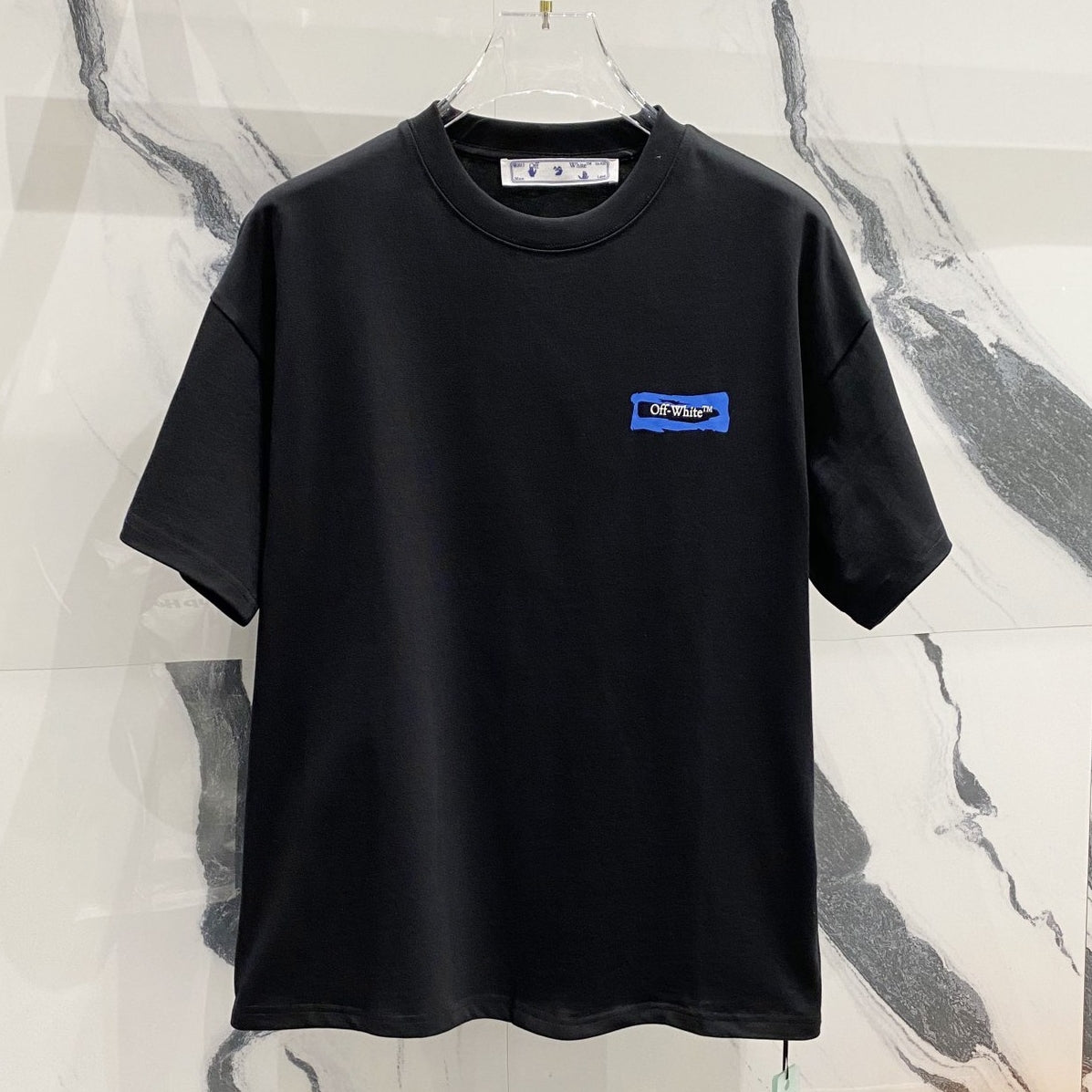 OFF-Whlte Arrow Logo Cotton T-shirt-1184