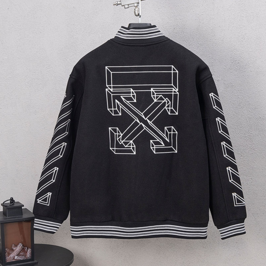 OFF-Whlte Baseball Jacket #15
