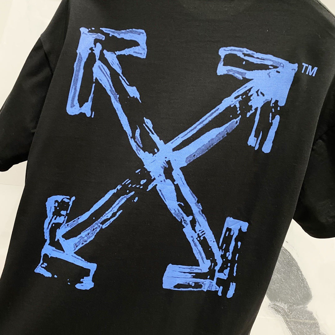 OFF-Whlte Arrow Logo Cotton T-shirt-1184
