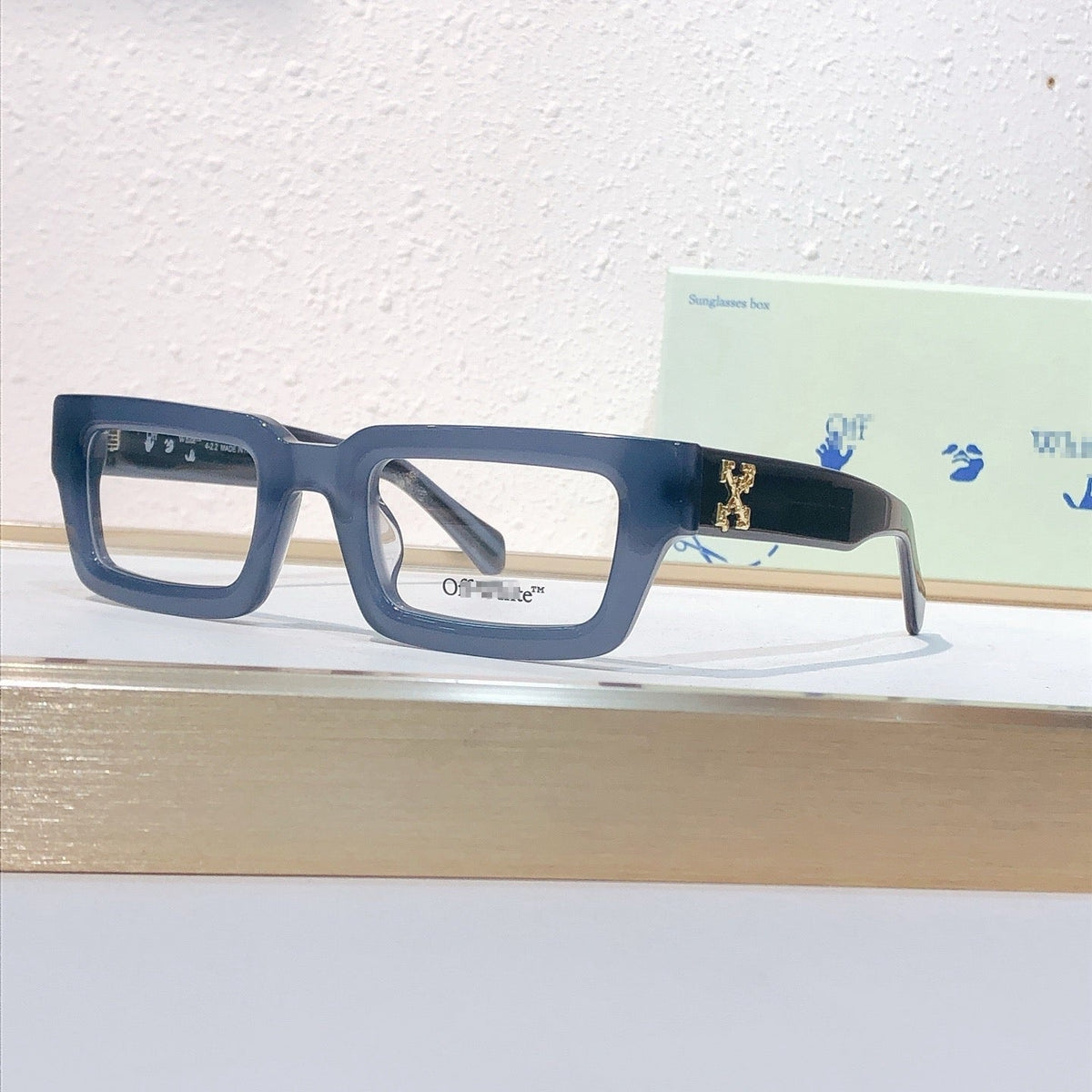 OFF-Whlte Arrow logo sunglasses #017