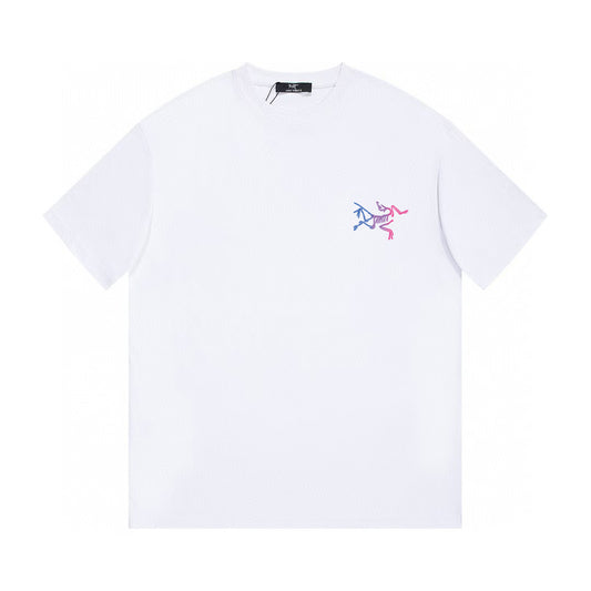 Gradient Skeleton Graphic Oversized T-Shirt – Premium Streetwear Cotton Tee