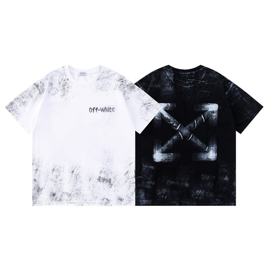 OFF-Whlte Arrow logo print T-shirt #94