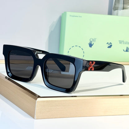 OFF-Whlte Arrow logo sunglasses #010