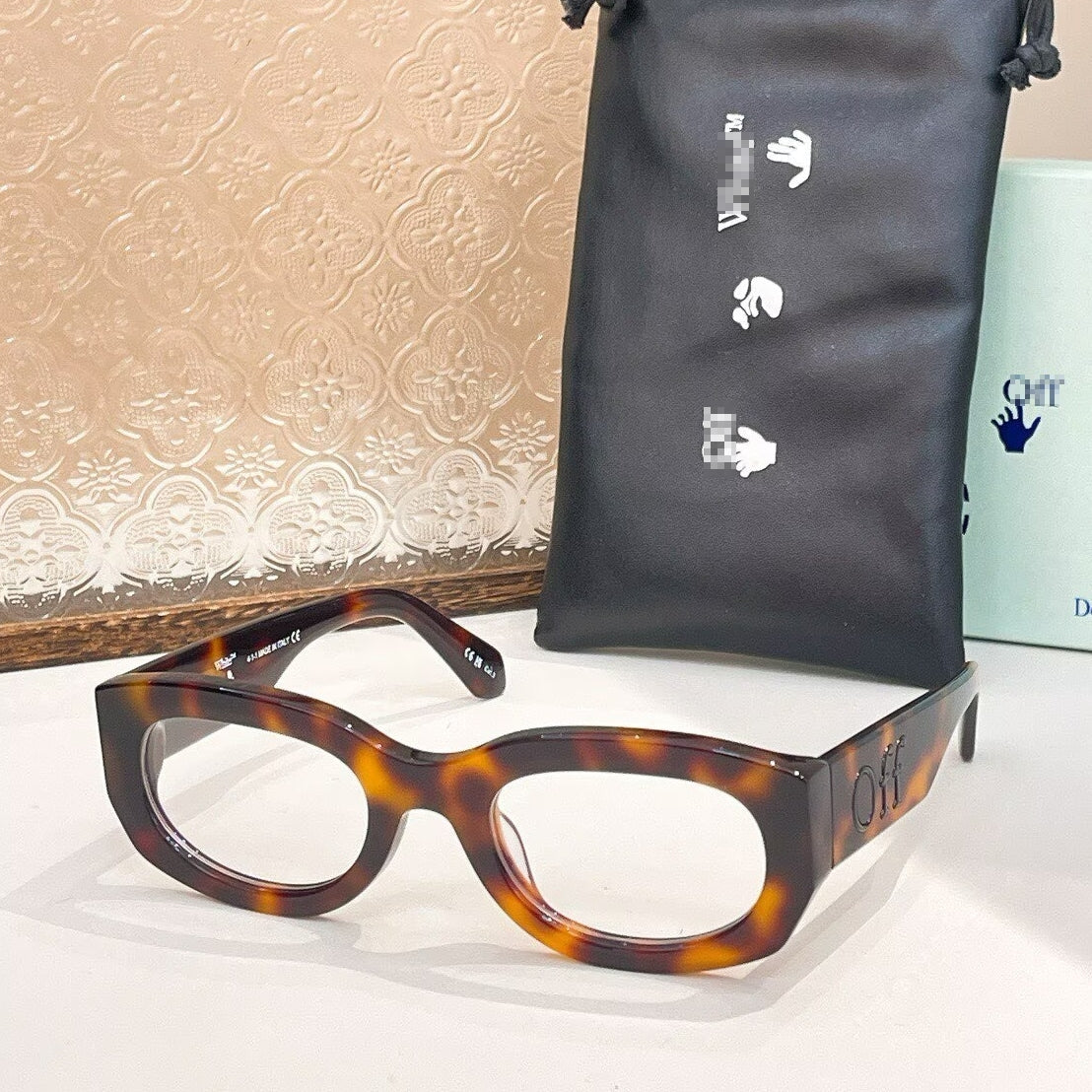 OFF-Whlte Arrow logo sunglasses #013