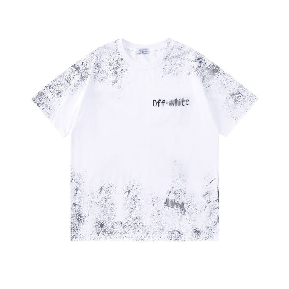 OFF-Whlte Arrow logo print T-shirt #94