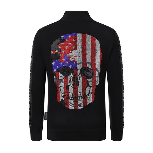 PP Skull Hoodie Jacket Suit