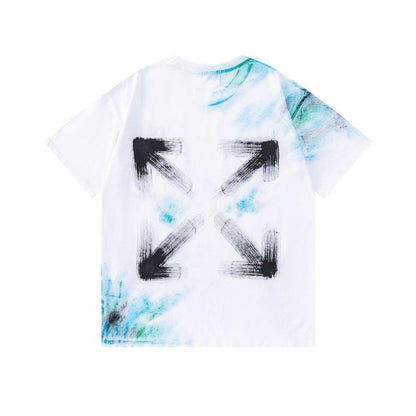 OFF-Whlte Arrow logo print T-shirt #93
