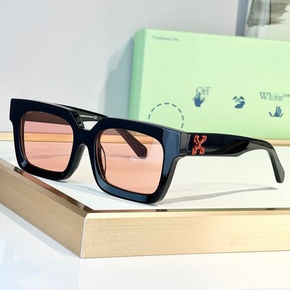 OFF-Whlte Arrow logo sunglasses #010