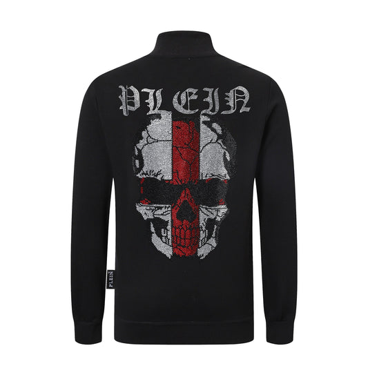 PP Stand collar sweatshirt jacket #14