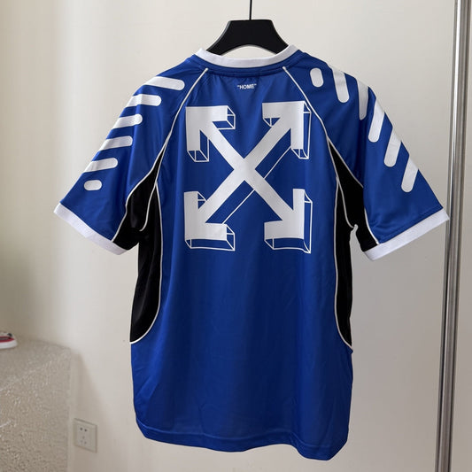 OFF-Whlte Short-sleeved soccer jersey#106