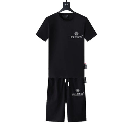 PP new letter diamond men's suit