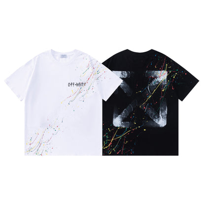 OFF-Whlte Arrow logo print T-shirt #95