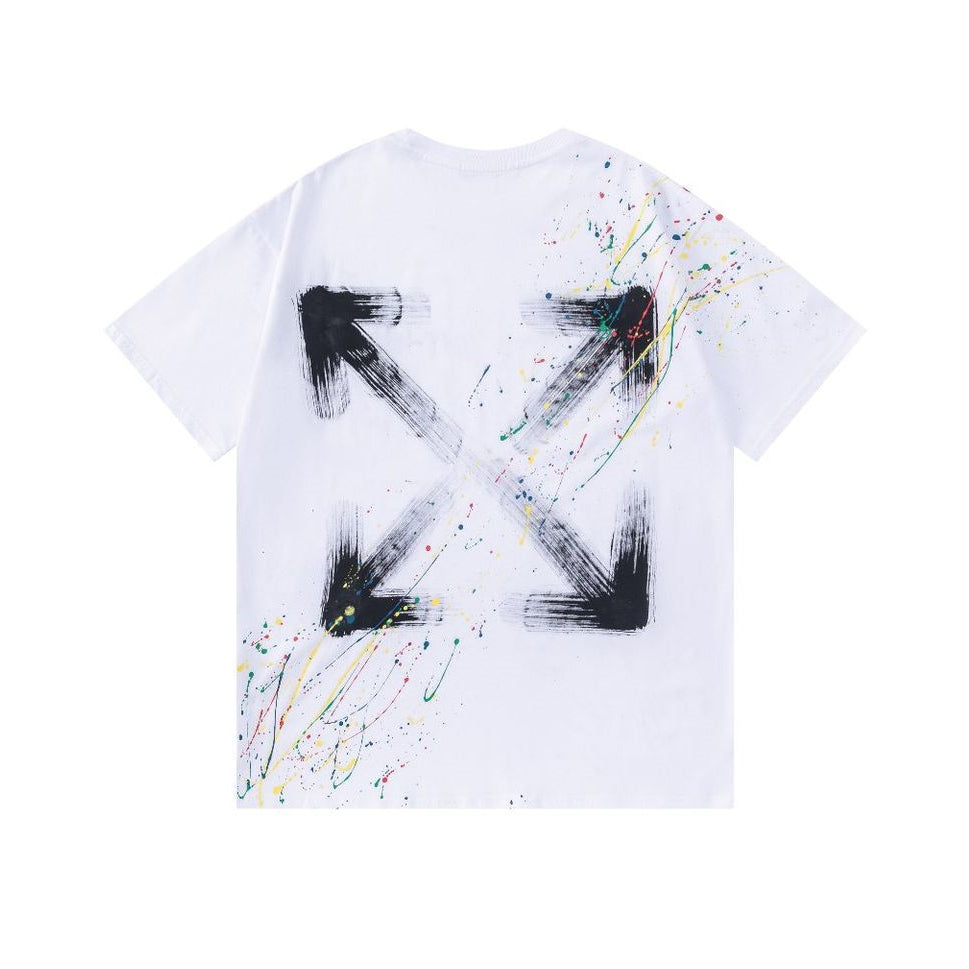 OFF-Whlte Arrow logo print T-shirt #95